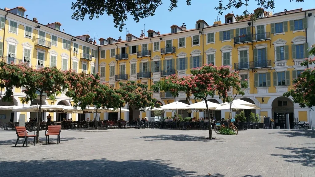Quartier du centre ville de Nice